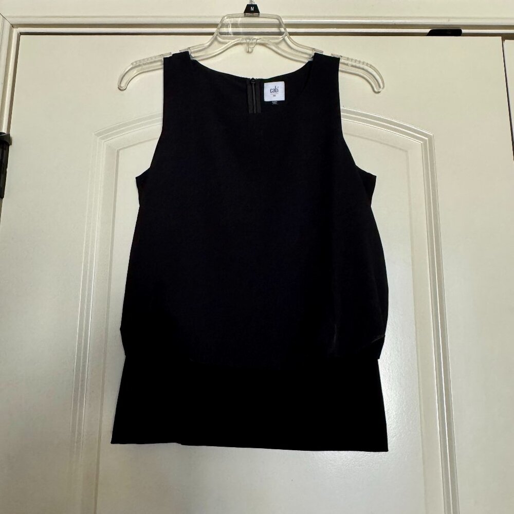 CAbi Indulgence Tank Sleeveless Blouse